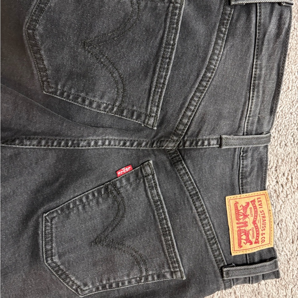 NWOT Levi’s Ribcage Bell Black Jeans - Picture 3 of 4